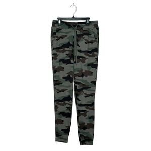 BB Dakota green brown camo pull on sweatpants size Small